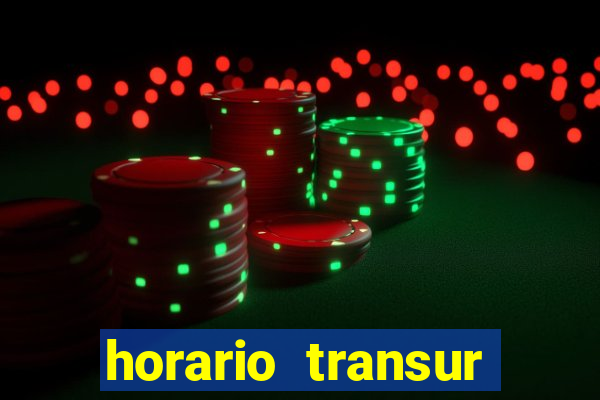 horario transur roleta santos dumont juiz de fora